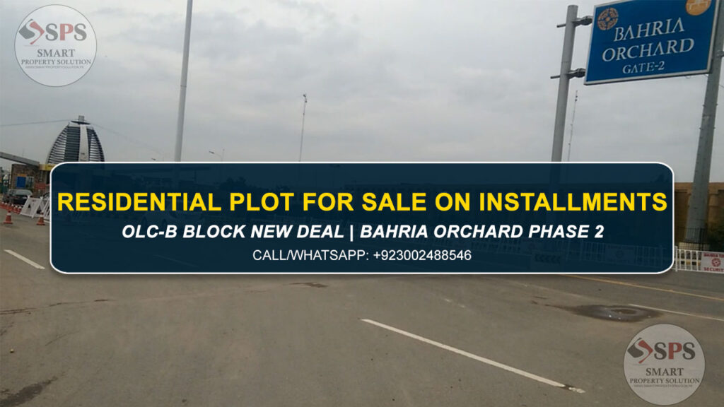 5 Marla Residential Plot in Bahria Orchard Phase 2 OLC-B Block – New Deal on Installments!